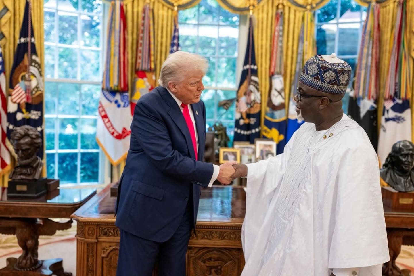 Sierra Leone's Ambassador to United States Presents Letters of Credence to President Trump, and Trump Expresses Goodwill Message to President Bio and the People of Sierra Leone — photo 2
